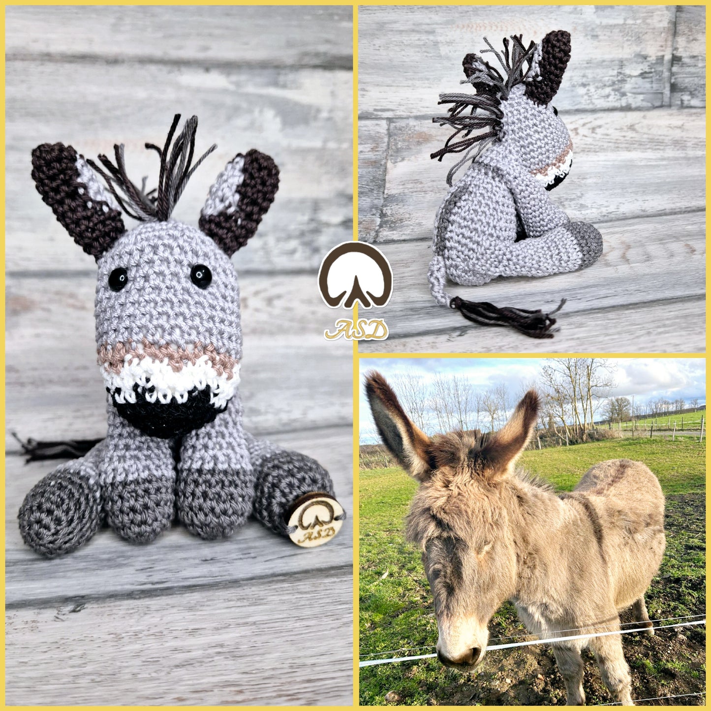 🐴 Effigie "Le Magnifique" – Cheval entier au crochet