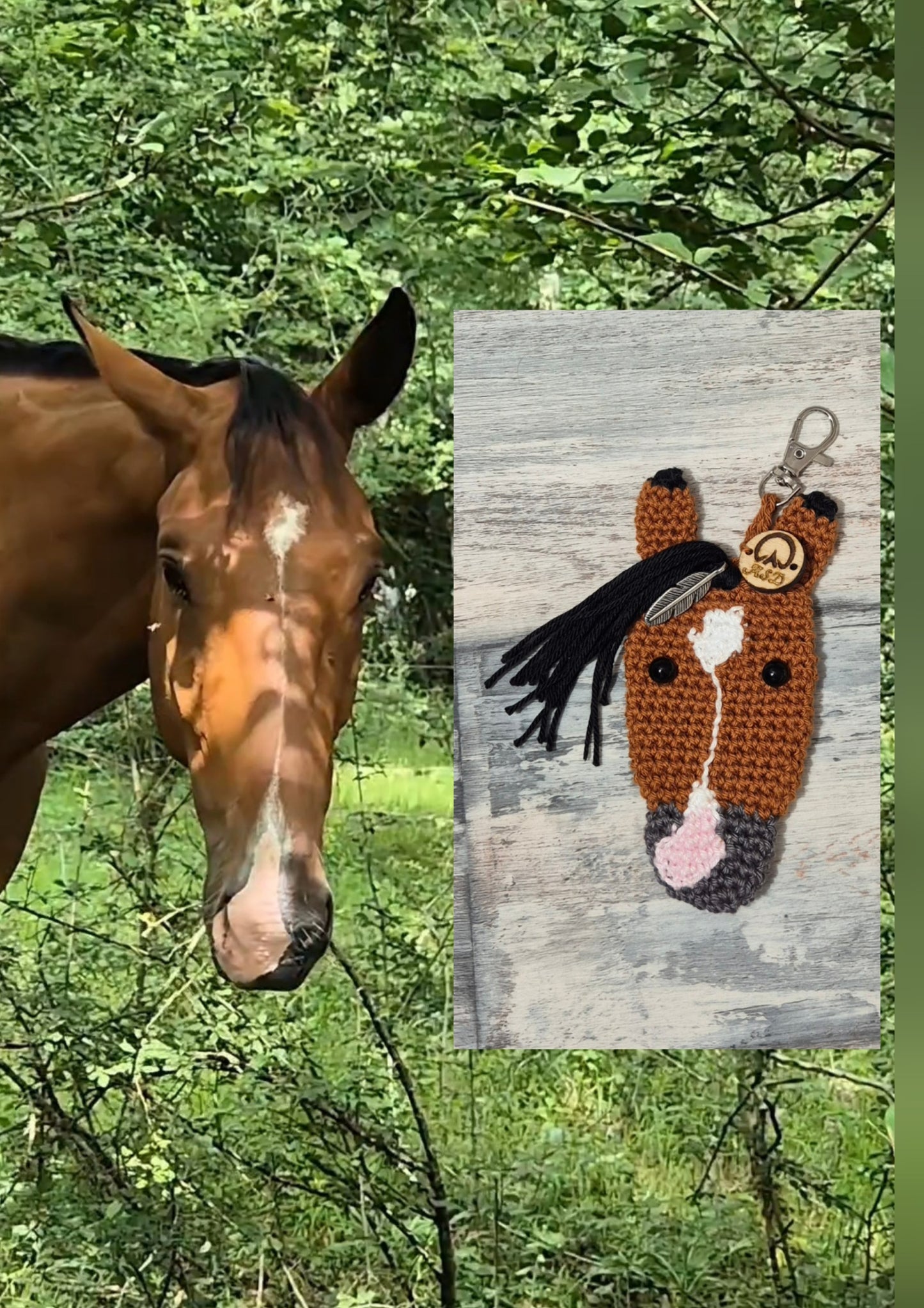 ✨ Le Mémorable – Tête de cheval personnalisée ✨