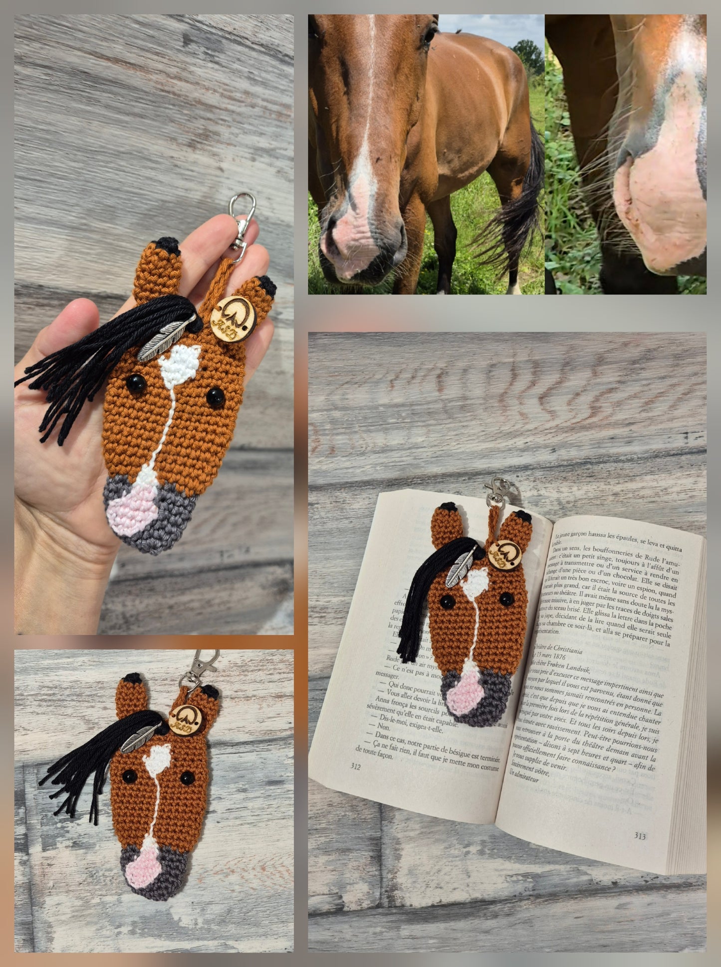 ✨ Le Mémorable – Tête de cheval personnalisée ✨